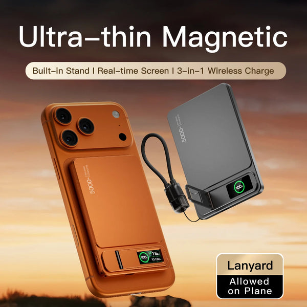 Power Bank with Magnetic Fast Charging