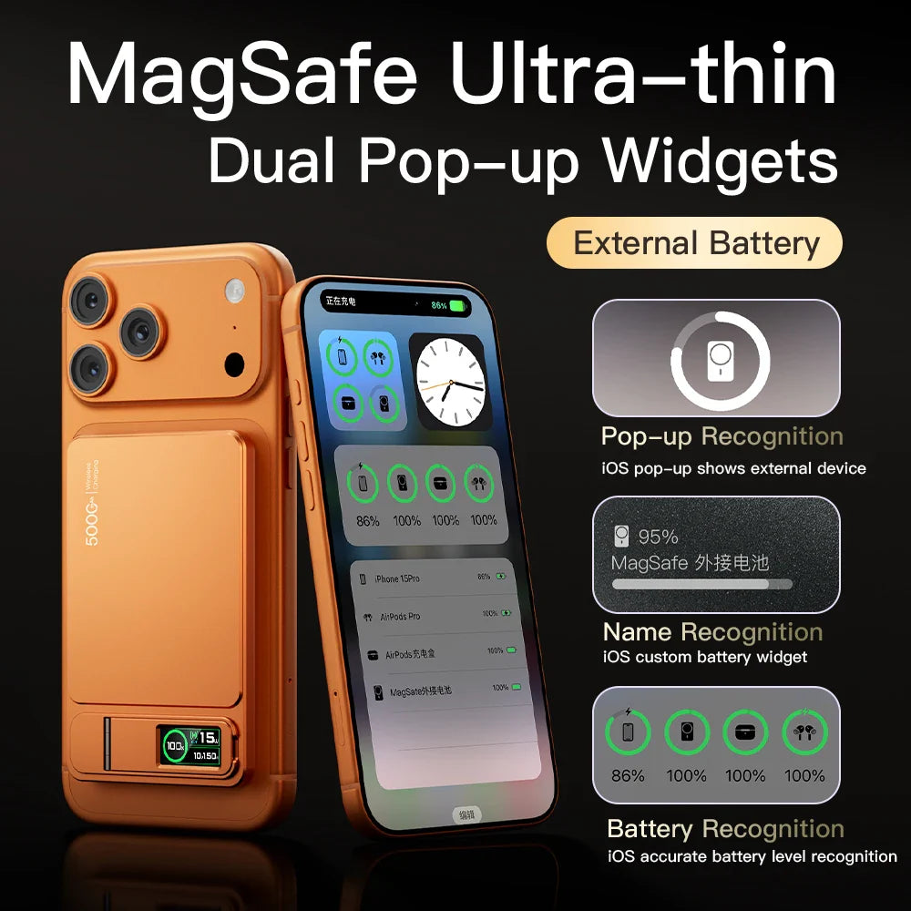 Power Bank with Magnetic Fast Charging